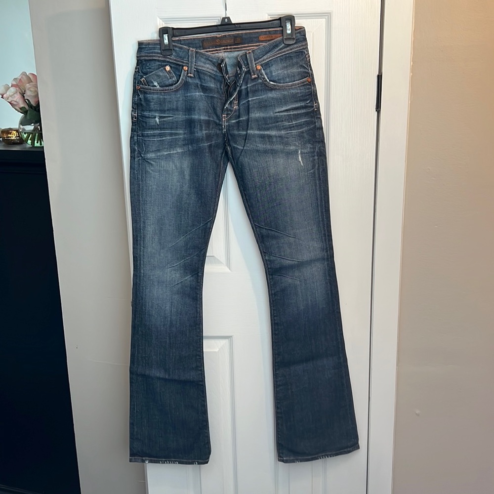 Dylan George, Amber low rise boot cut jeans